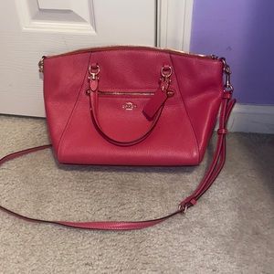 Pink Coach Purse
